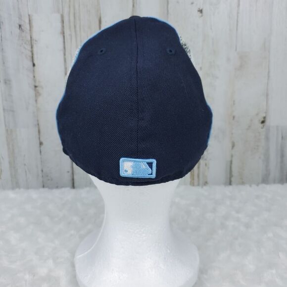 New Era New York Yankees Baseball Cap Blue Size 7 3/8 - Picture 7 of 9